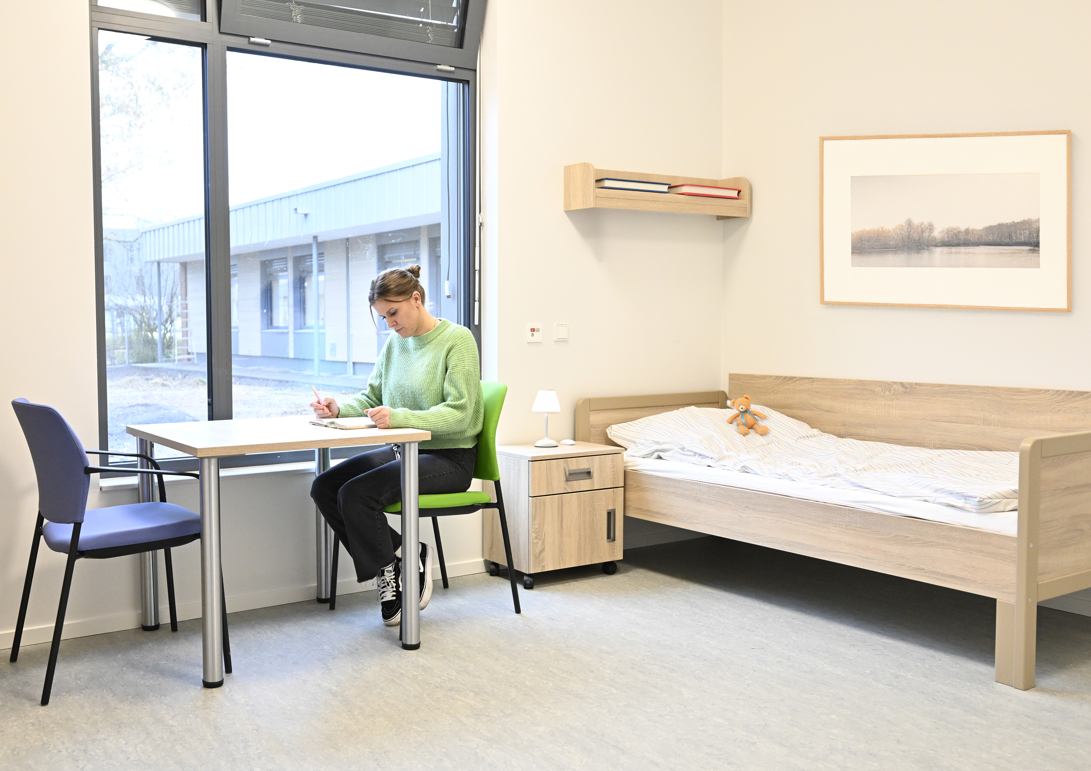 Patient*innenzimmer in Haus 44