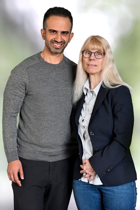 Chefarzt Fawaz Al-Muaddi und Pflegedienstleiterin Marianne Rhöse