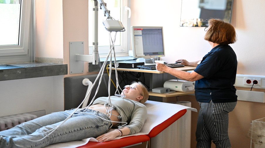 Durchführung eines EKGs