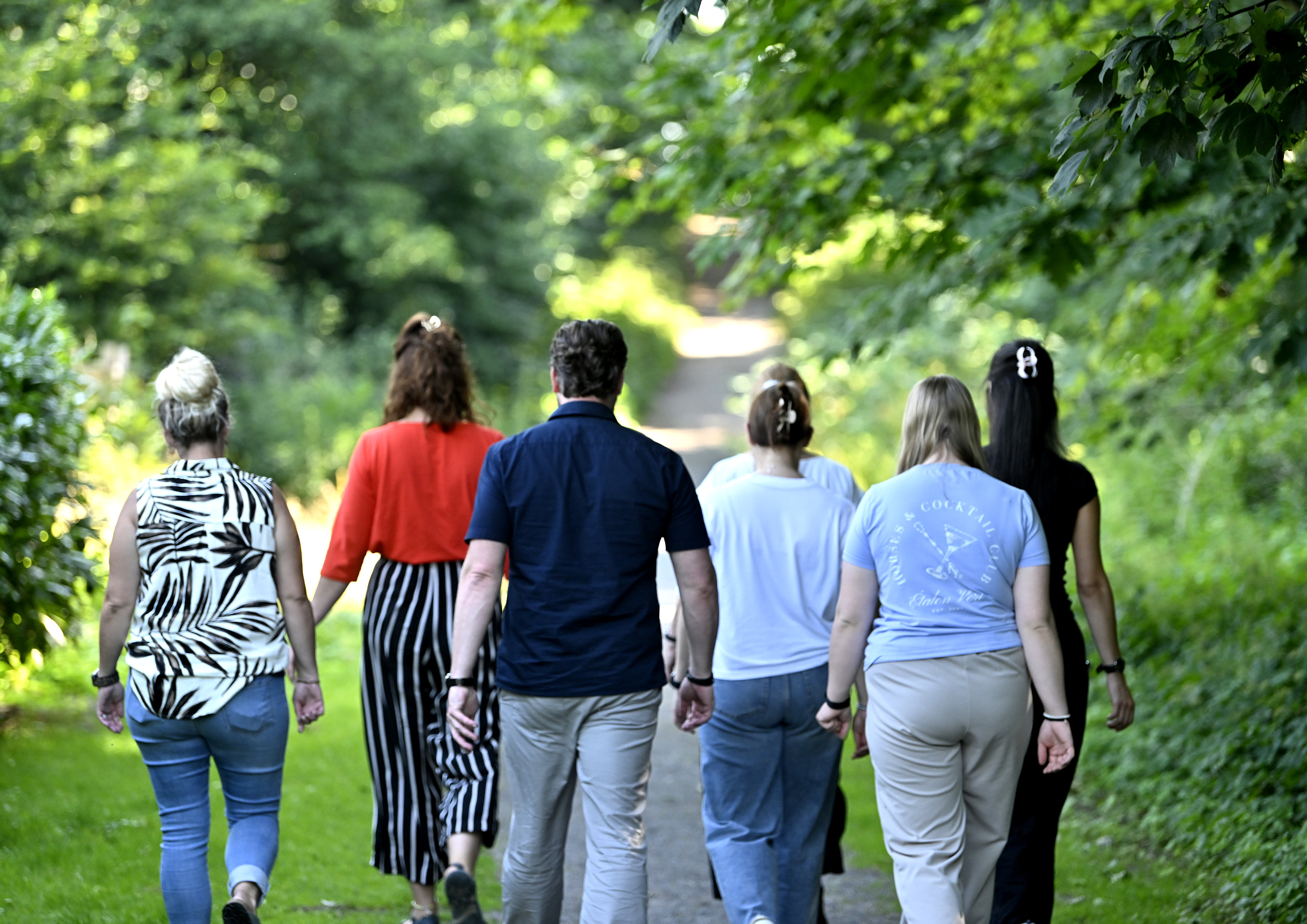Bewegungstherapie im Park der LVR-Klinik Bedburg-Hau